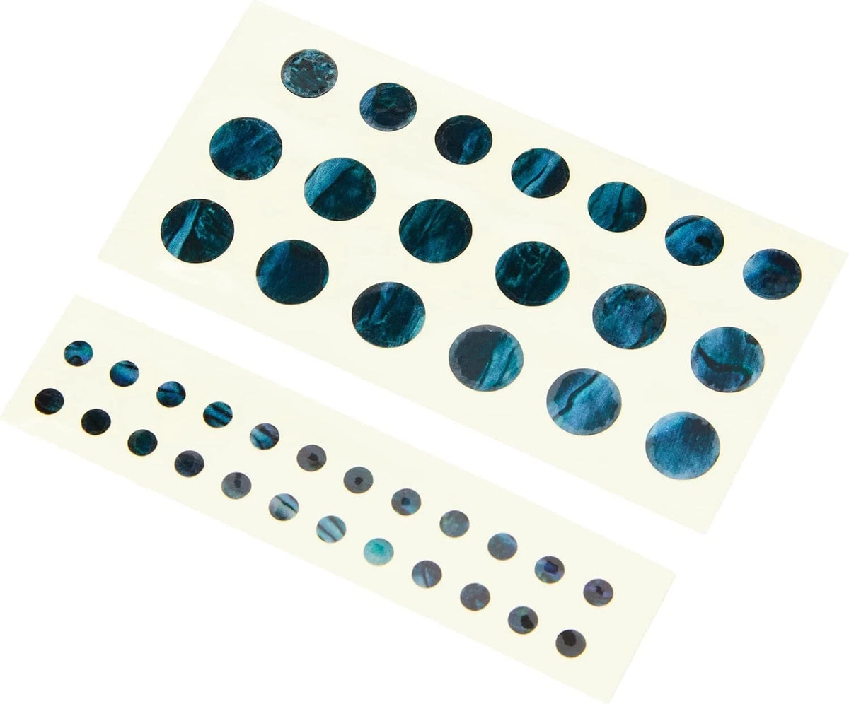 Guitar Black Pearl Fretboard Inlay Stickers Markers