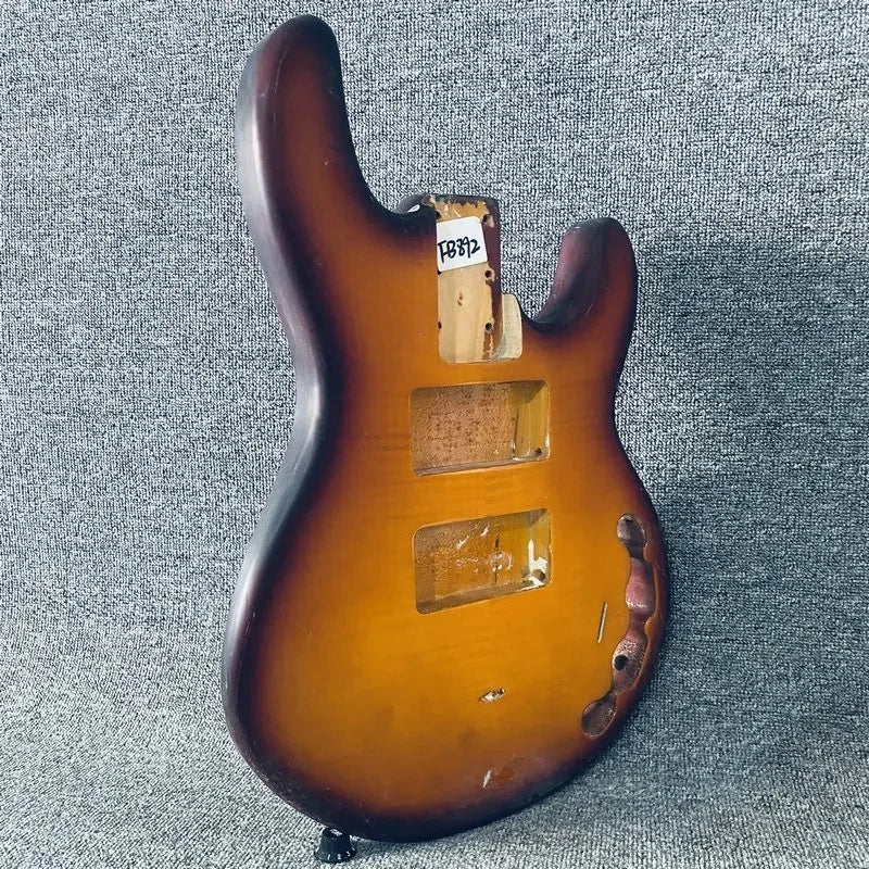 Cherry Burst 5 String Bass Basswood Body Fit MusicMan Bass
