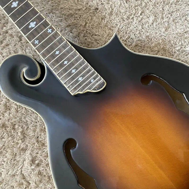 DIY Project 8 String Mandolin, Solid Spruce Top Body, Mahogany Neck