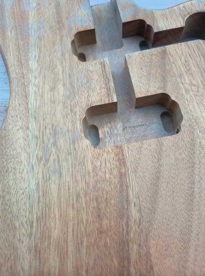 Mahogany Wood DIY Project Body Fit Jazzmaster
