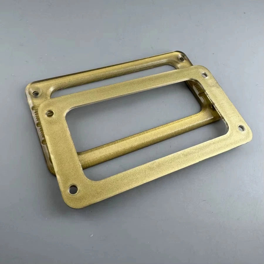 Guitar Humbucker Pickup Mounting Rings Mounting Frames in Gold For Filtertron
