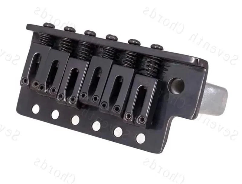 Left-Handed Guitar Lefty Tremolo Bridge System in Black Fit Stratocaster Strat