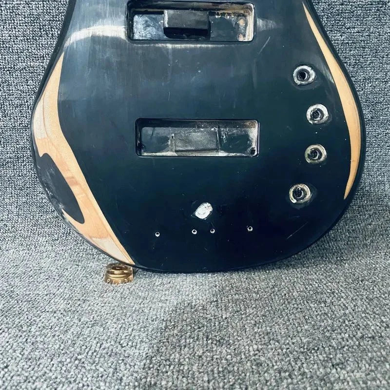 Black 5/6 String Bass Body DIY Project