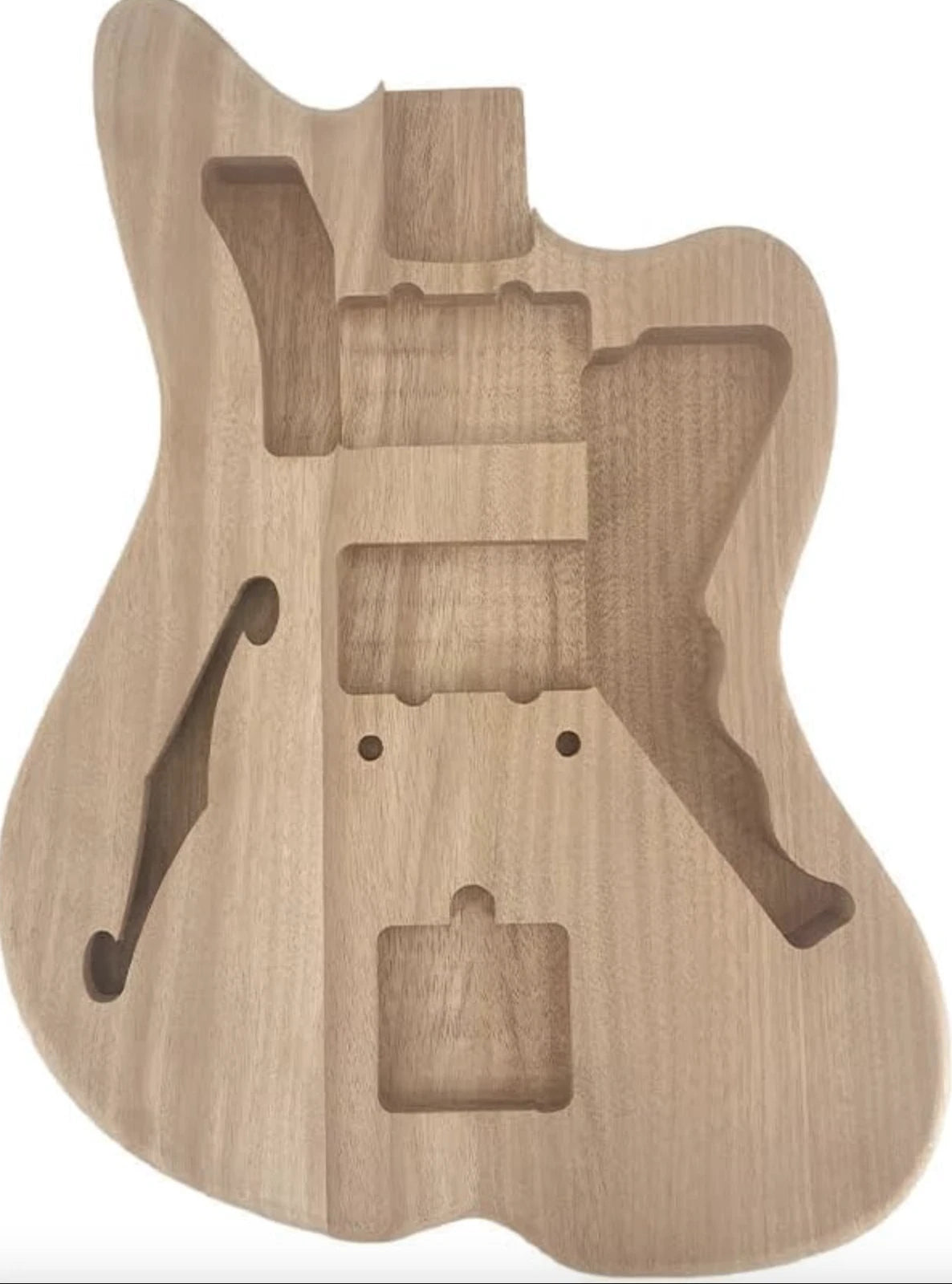 Mahogany Wood Guitar Body Fit Jazzmaster Guitars DIY