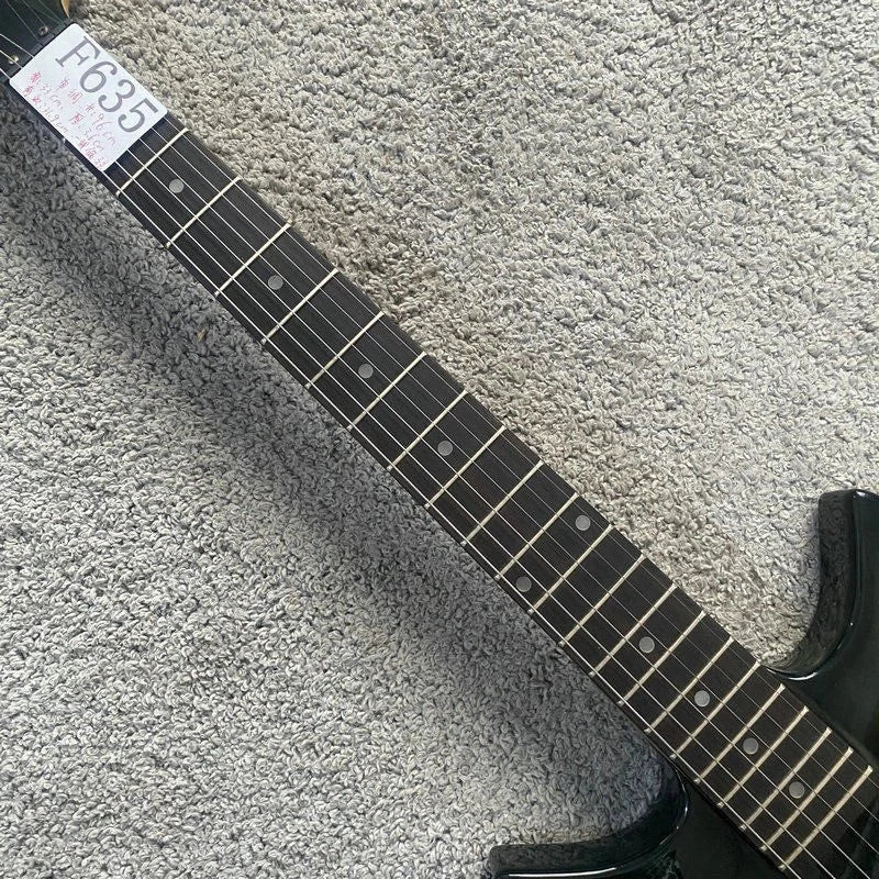 First Act Electric Guitar in Black, Maple Neck, Rosewood Fingerboard
