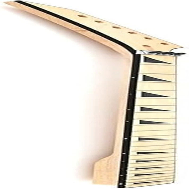 Reversed Head Guitar Maple Wood Neck, 24 Frets Fingerboard