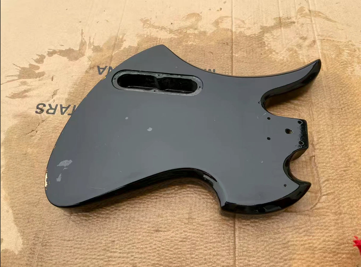 Glossy Black HH Guitar Body DIY Project Fit Mockingbird