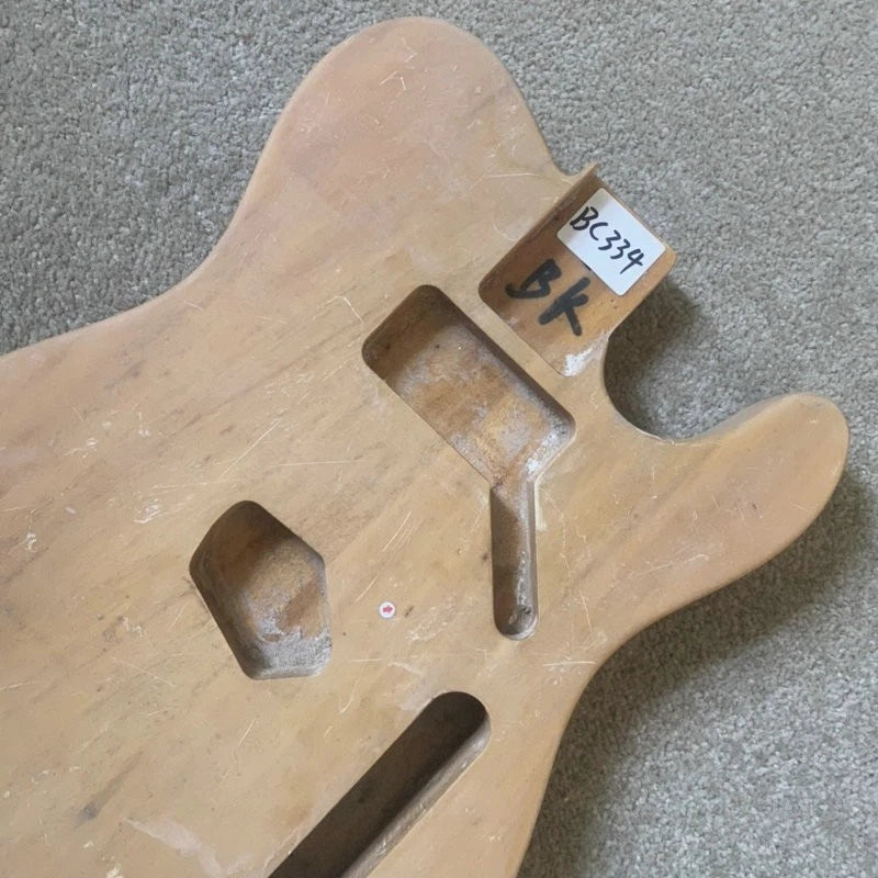 Guitar Body Natural Solid Wood DIY Project Fit TL