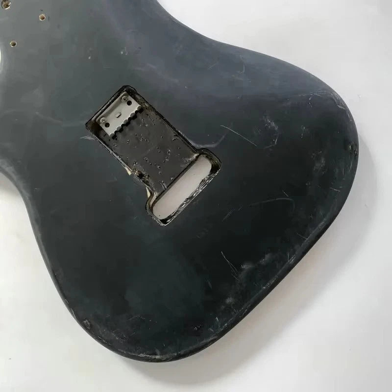 Black Guitar Body HSH Basswood Body Fit ST