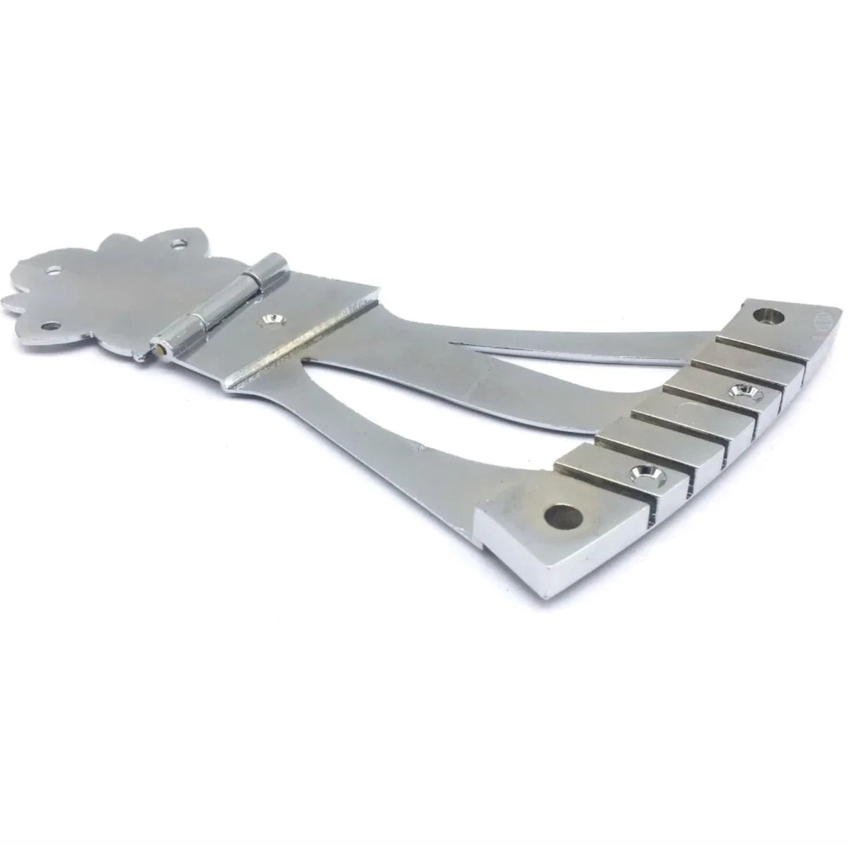 Chrome Semi Hollow Jazz Guitar Tailpiece Trapeze