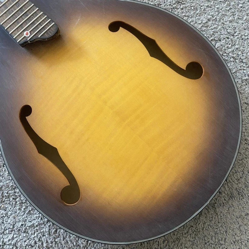 Honey Burst 8 String Mandolin Project, Spruce Top, Mahogany Body, Rosewood
