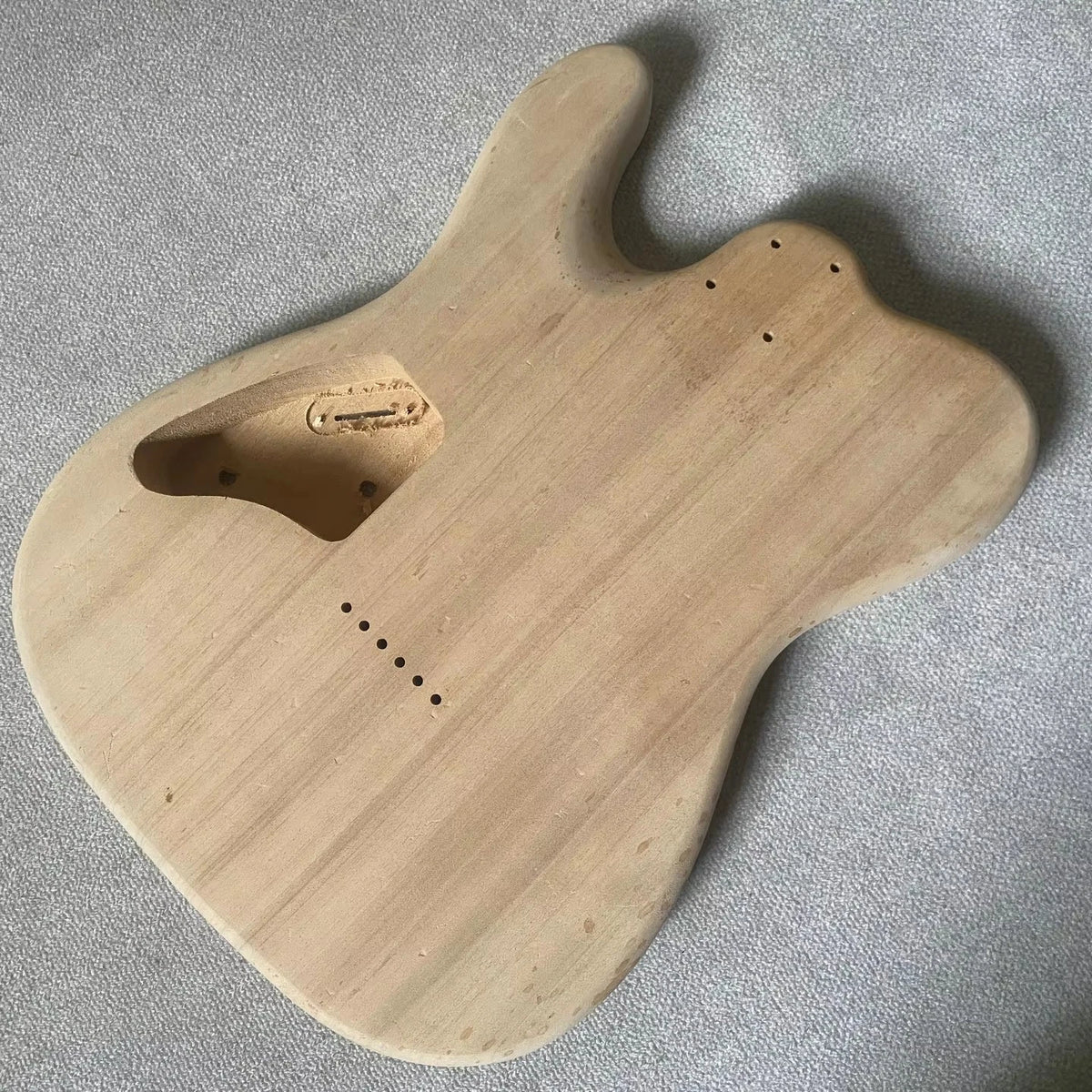 HH Quilted Maple Top Guitar Body Fit Tele with String Through Bridge