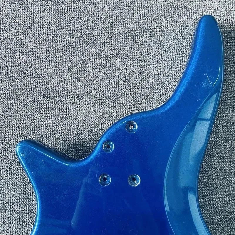 Blue Precision Jazz Bass Body for Right Hand Custom Build