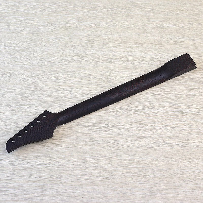 Wenge Wood Electric Guitar Neck, 24 Frets Fingerboard Fretboard