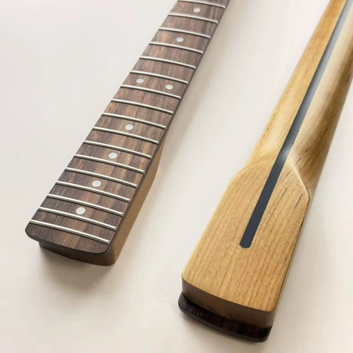 Roasted Maple Guitar Neck, Rosewood Fingerboard