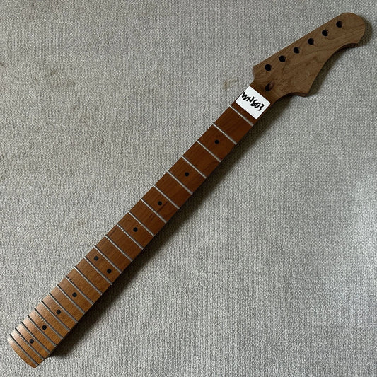 Guitar Neck, 22 Frets, Roasted Maple