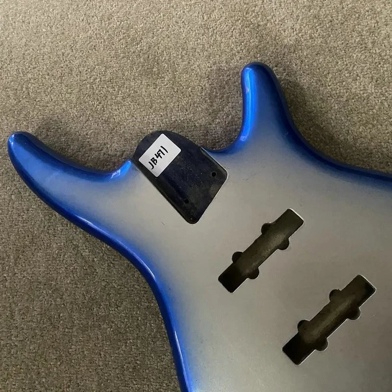 Blue Burst 4 String Bass Basswood Body