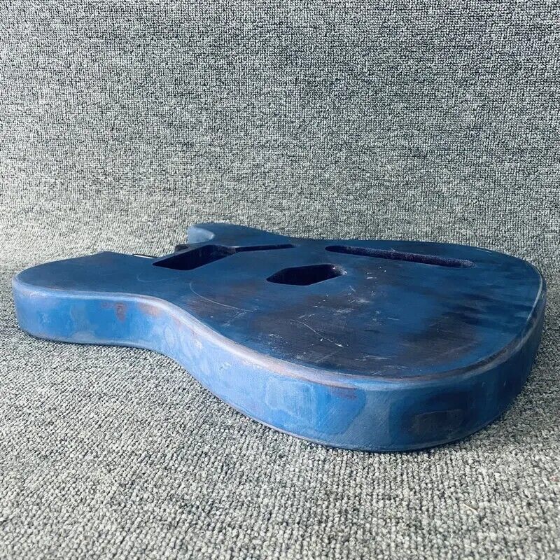 Blue Single Cut Guitar Basswood Body Fit Telecaster Tele