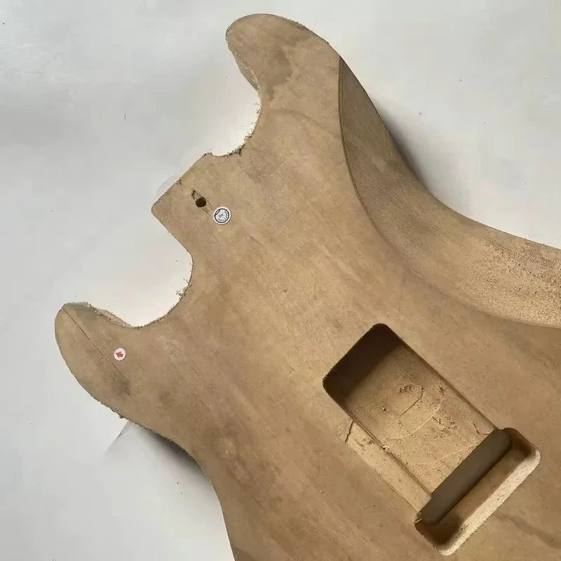 Poplar Guitar Body, SSH Routing, Tremolo Preparation, Damaged Finish Fit ST