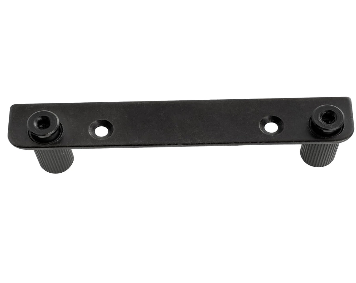 Black Double Locking Guitar Bridge Tremolo Anchor Studs Bracket Fit Floyd Rose
