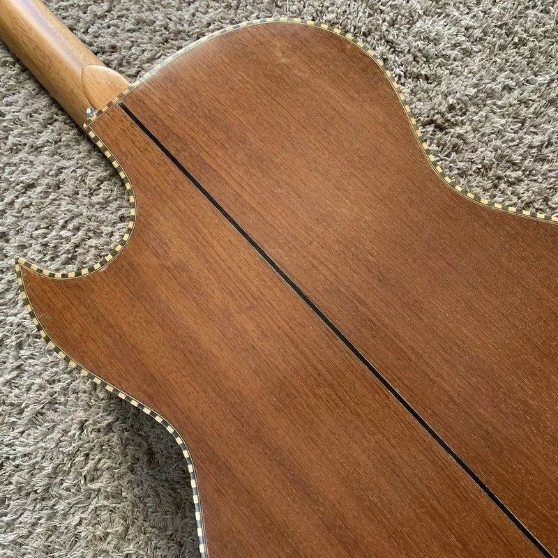 10 String Acoustic Electric Guitar, Solid Spruce Top, Rosewood Fingerboard Neck