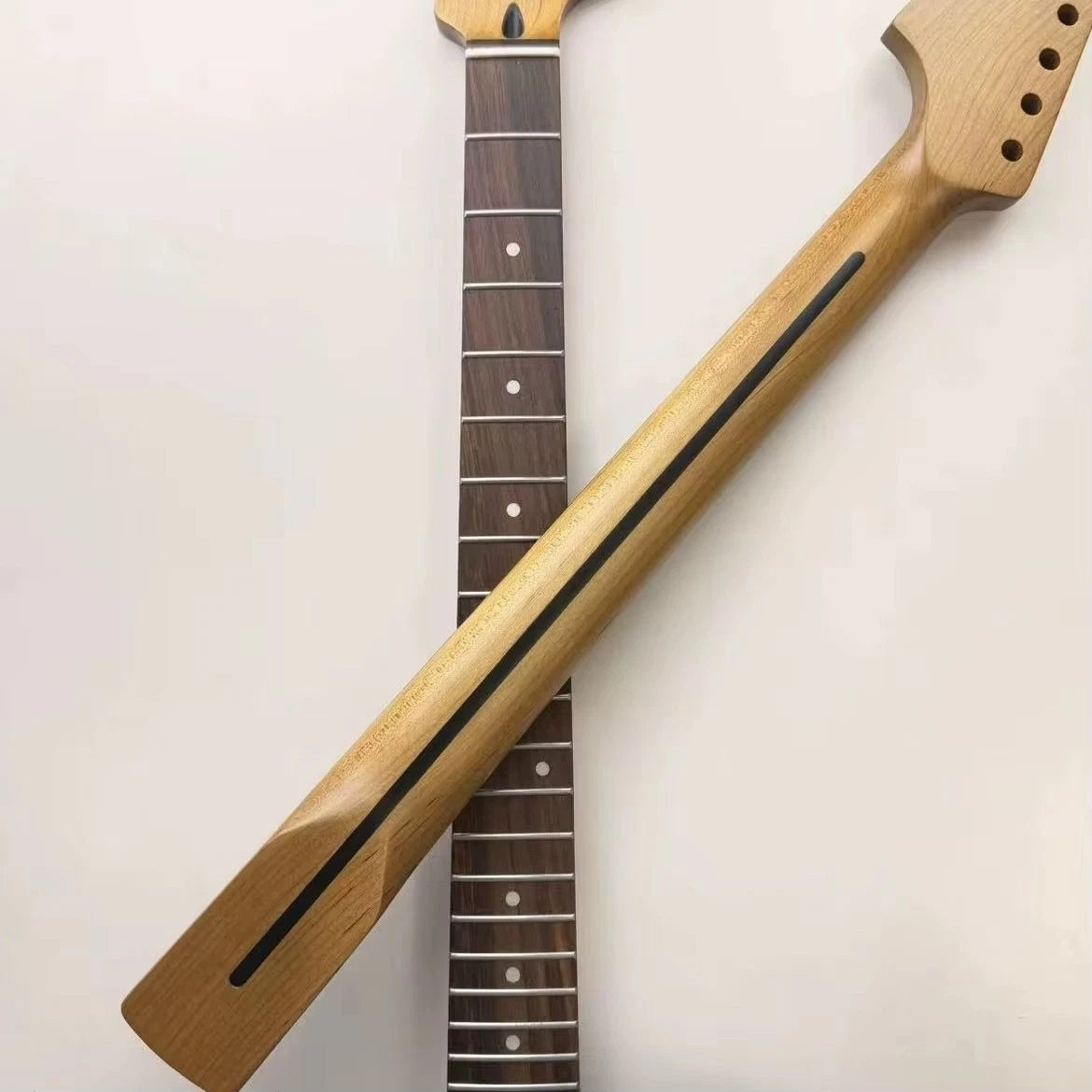Roasted Maple Guitar Neck, Rosewood Fingerboard