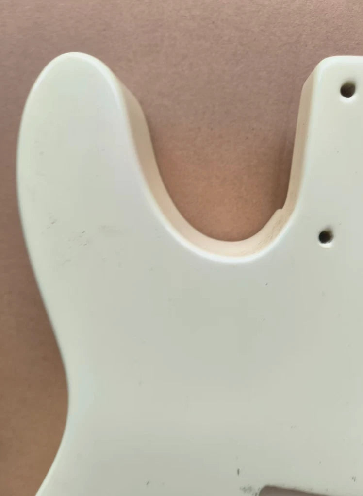 Creamy White Guitar HH Solid Body DIY Project Fit Tele TL