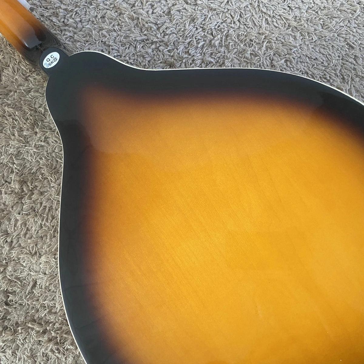 8 String Mandolin in Sunburst, Maple Neck, Rosewood Fingerboard