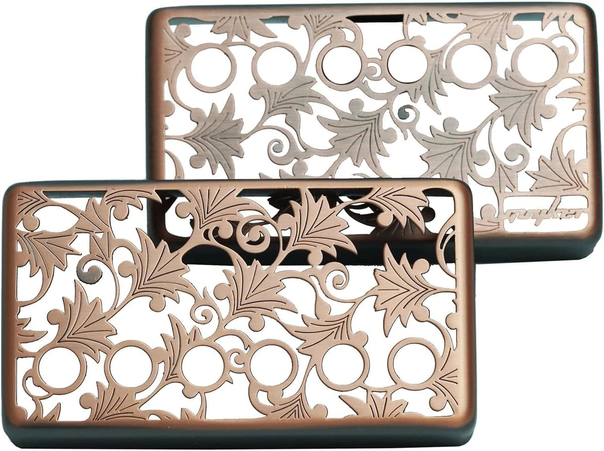 2pcs Bronze Guitar Humbucker Pickup Covers 50/52MM Fit Les Paul LP SG ES