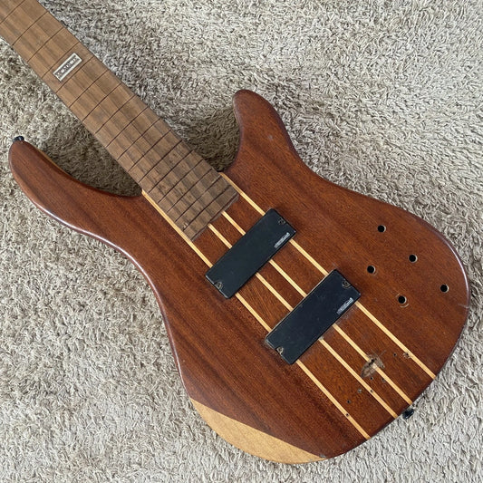 Ashton 5 String Bass DIY Project, Alder Mahogany Body, Maple Neck Through