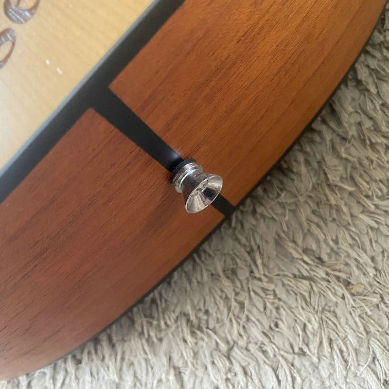 Luna 38 Inch Acoustic Guitar, Engraved Butterflies Pine Top Body, Okoume Neck