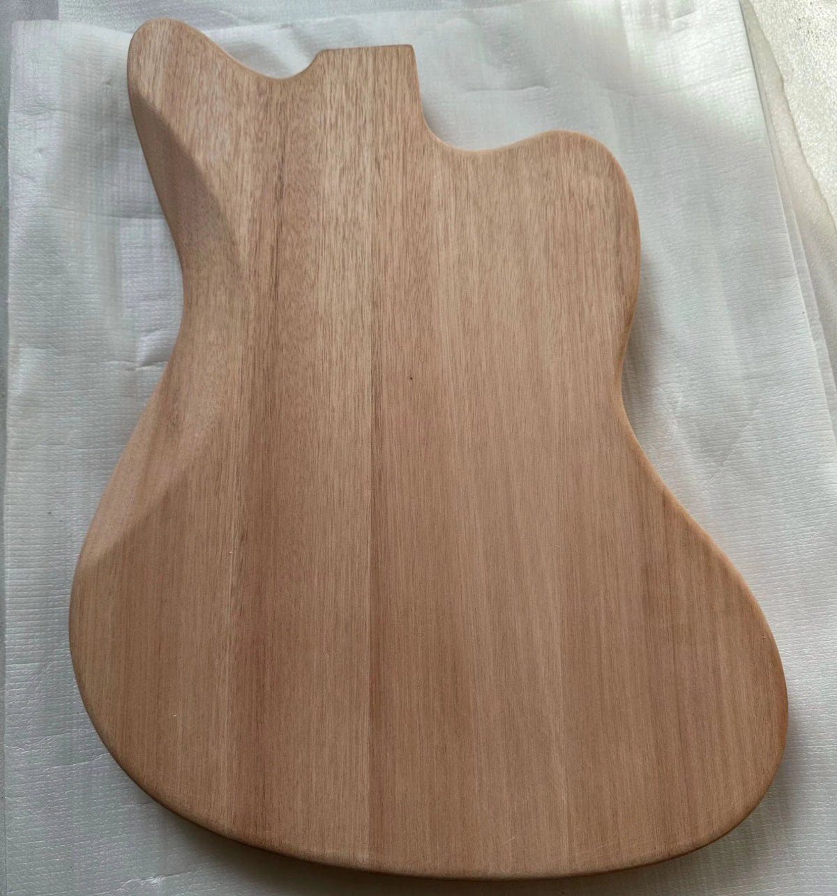 Mahogany Wood Left Handed Guitar Body Fit Jazzmaster DIY Project