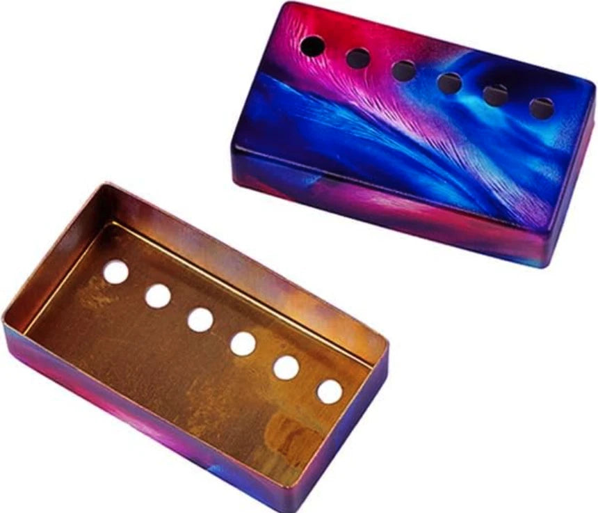 Blue Rainbow Guitar Humbucker Pickup Covers 50/52MM Fit Epiphone Les Paul LP SG