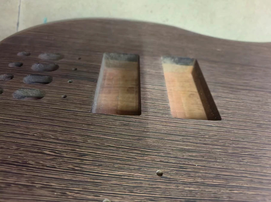 Rosewood Top 4 String Bass Mahogany Body DIY Project