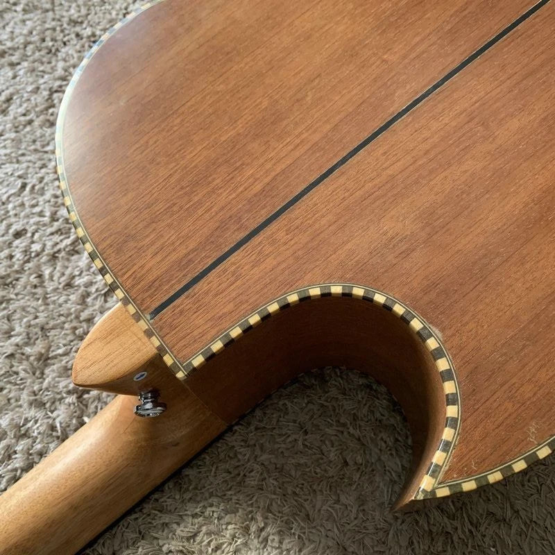 10 String Acoustic Electric Guitar, Solid Spruce Top, Rosewood Fingerboard Neck
