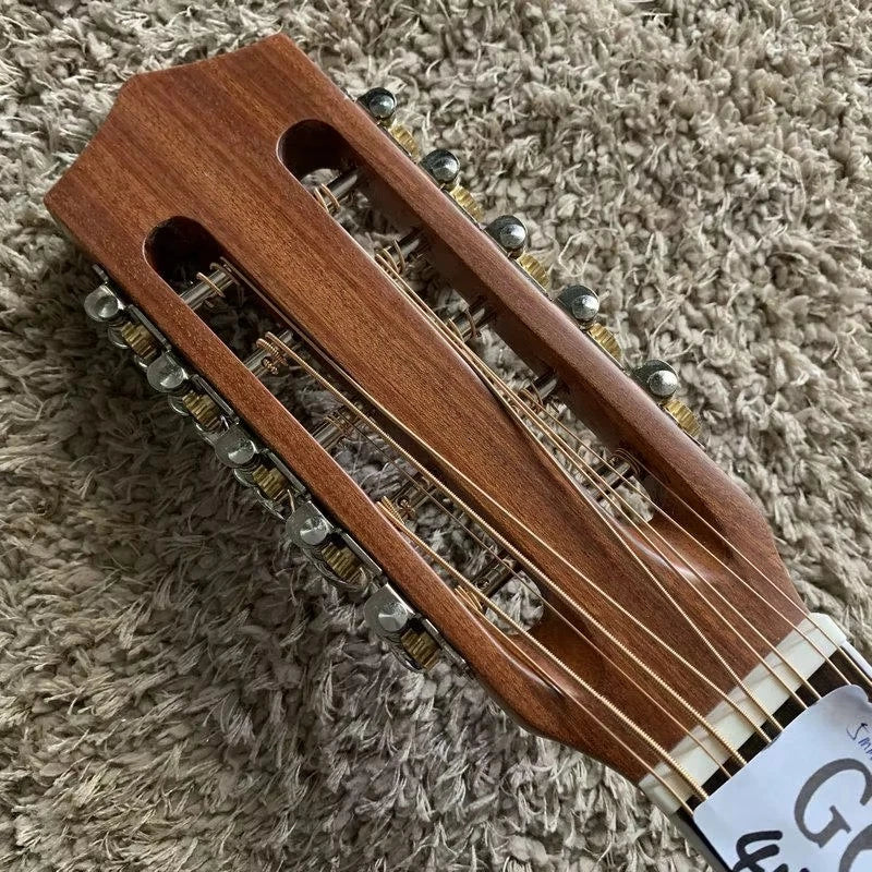 10-String Red Cedar &amp; Mahogany Cutaway Acoustic-Elect<wbr/>ric