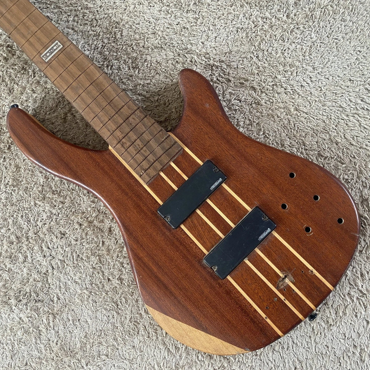 Ashton 5 String Bass DIY Project, Alder Mahogany Body, Maple Neck Through