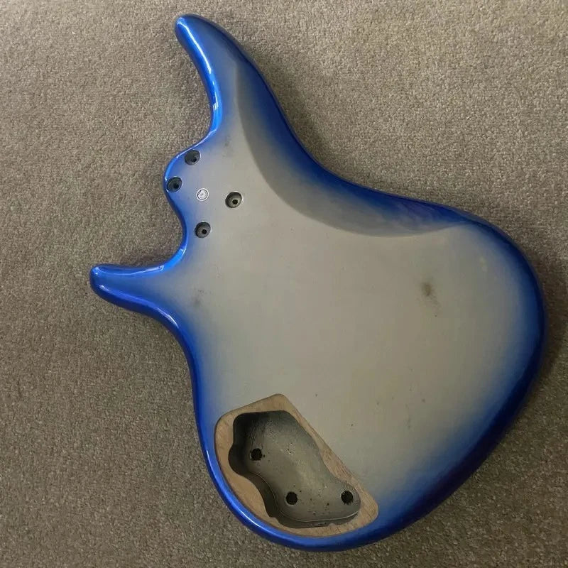 Blue Burst 4 String Bass Basswood Body