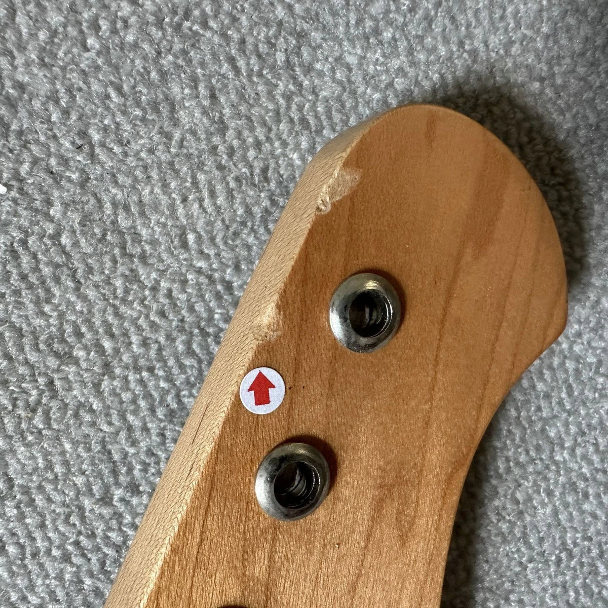 Guitar Neck, 22 Frets, Maple and Rosewood