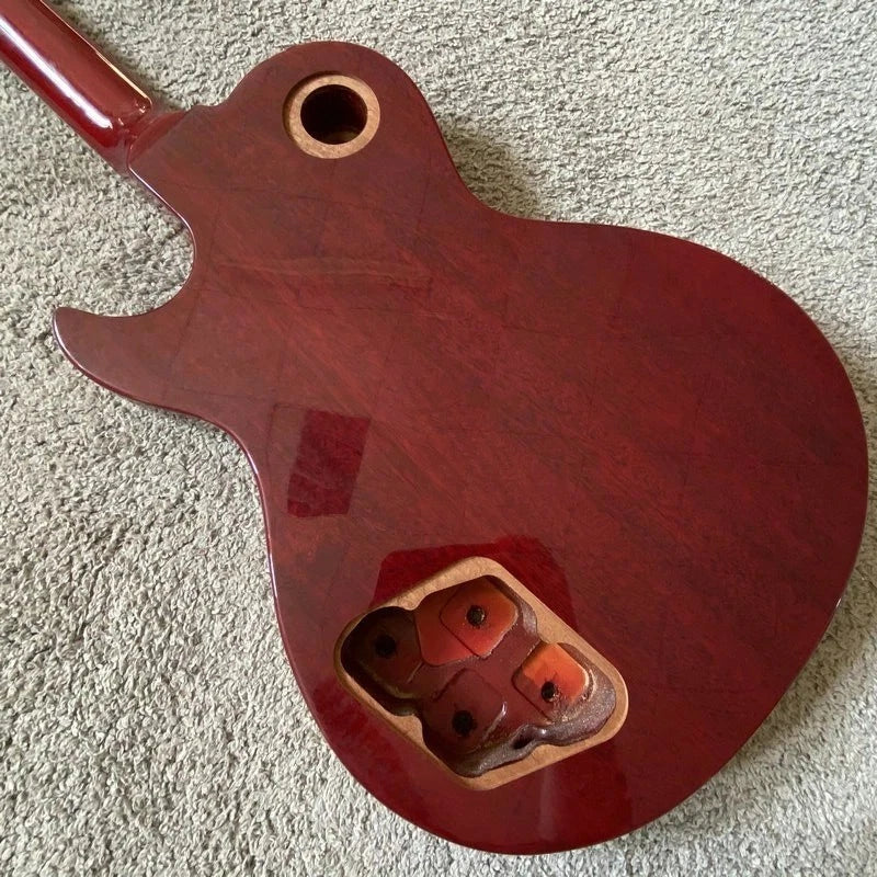Cherry Burst DeVile Guitar Mahogany Body Rosewood Fingerboard Neck