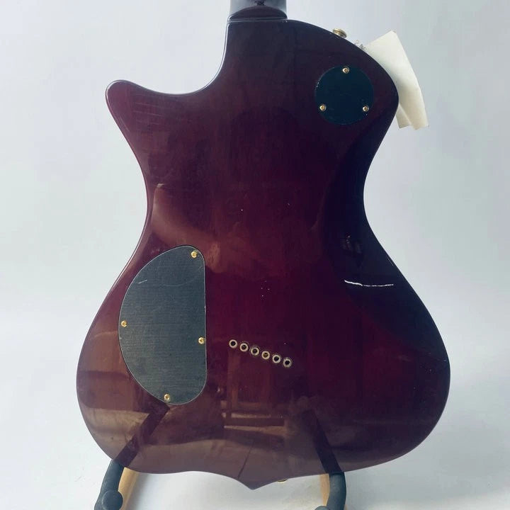 J&amp;D Strings Through Electric Guitar, Mahogany Body, Maple Neck