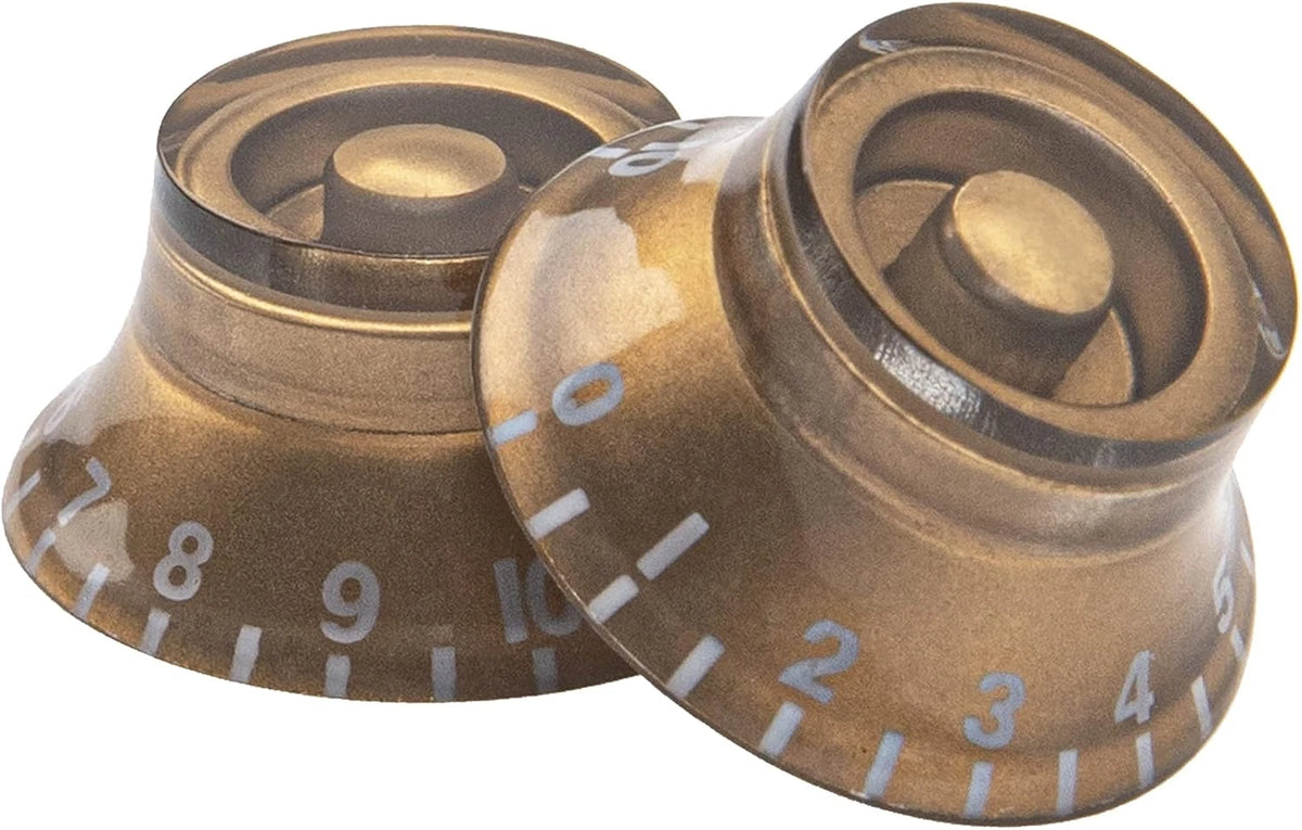 Gold Guitar Top Hat Volume Tone Control Knobs Set Fit Epiphone Les Paul SG ES