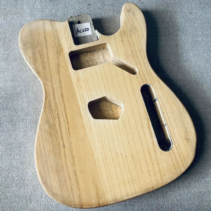Ash Wood Single Cut Guitar Body For Telecaster