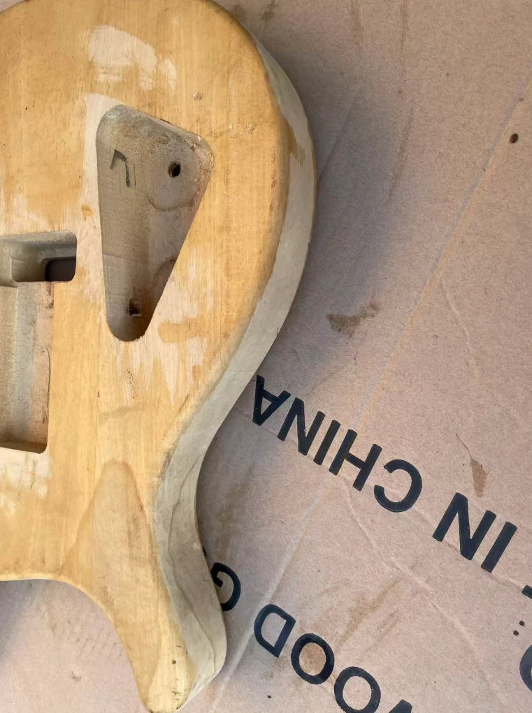 Quilted Maple Top HH Guitar Body Fit PRS DIY Project