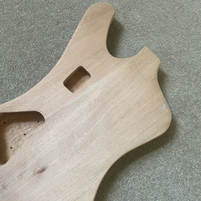 Mahogany Wood DIY Project Bass Guitar Body