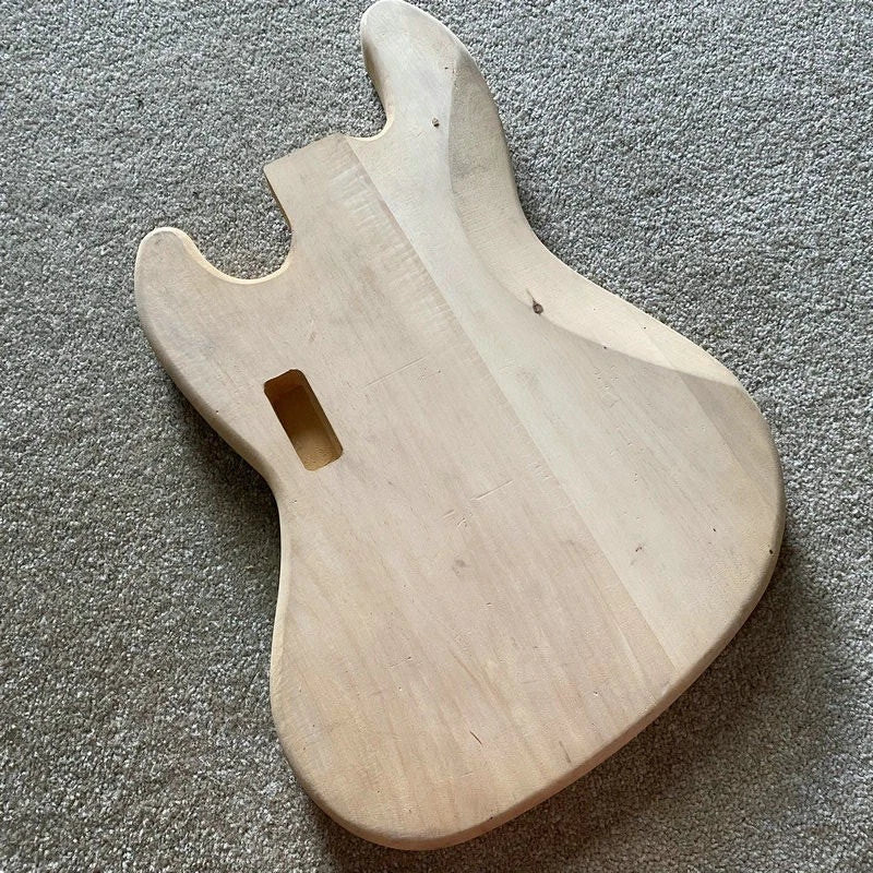 Unfinished 4 String Jazz Bass Basswood Body