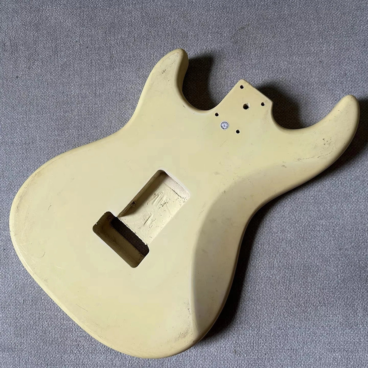 Creamy White Guitar Body, HSH Routing, Tremolo Bridge Route Fit ST DIY Project