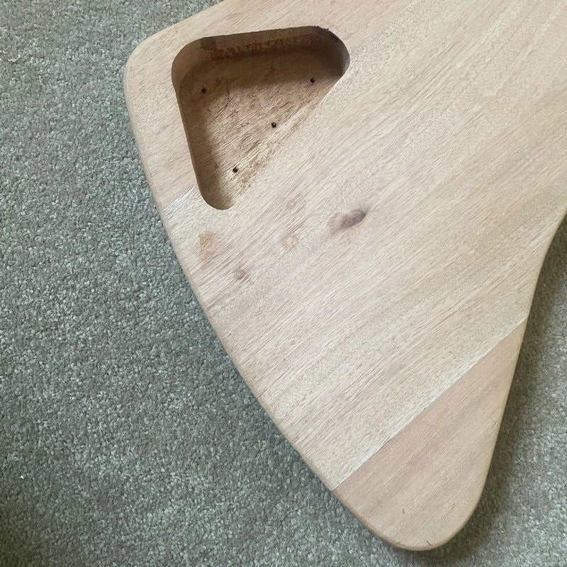 Mahogany Wood DIY Project Bass Guitar Body