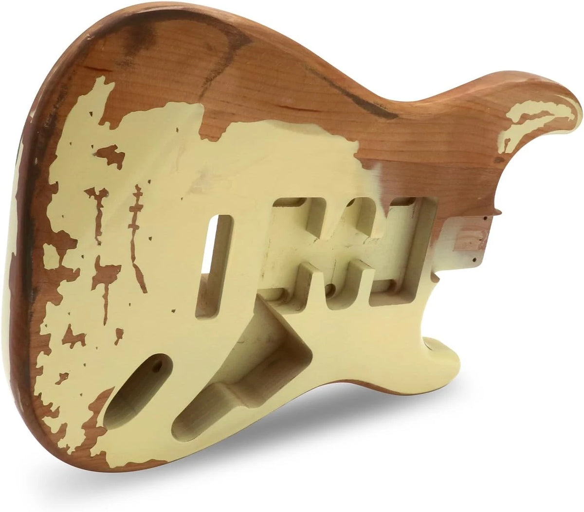 Relic Alder Wood Cream Guitar Body For ST