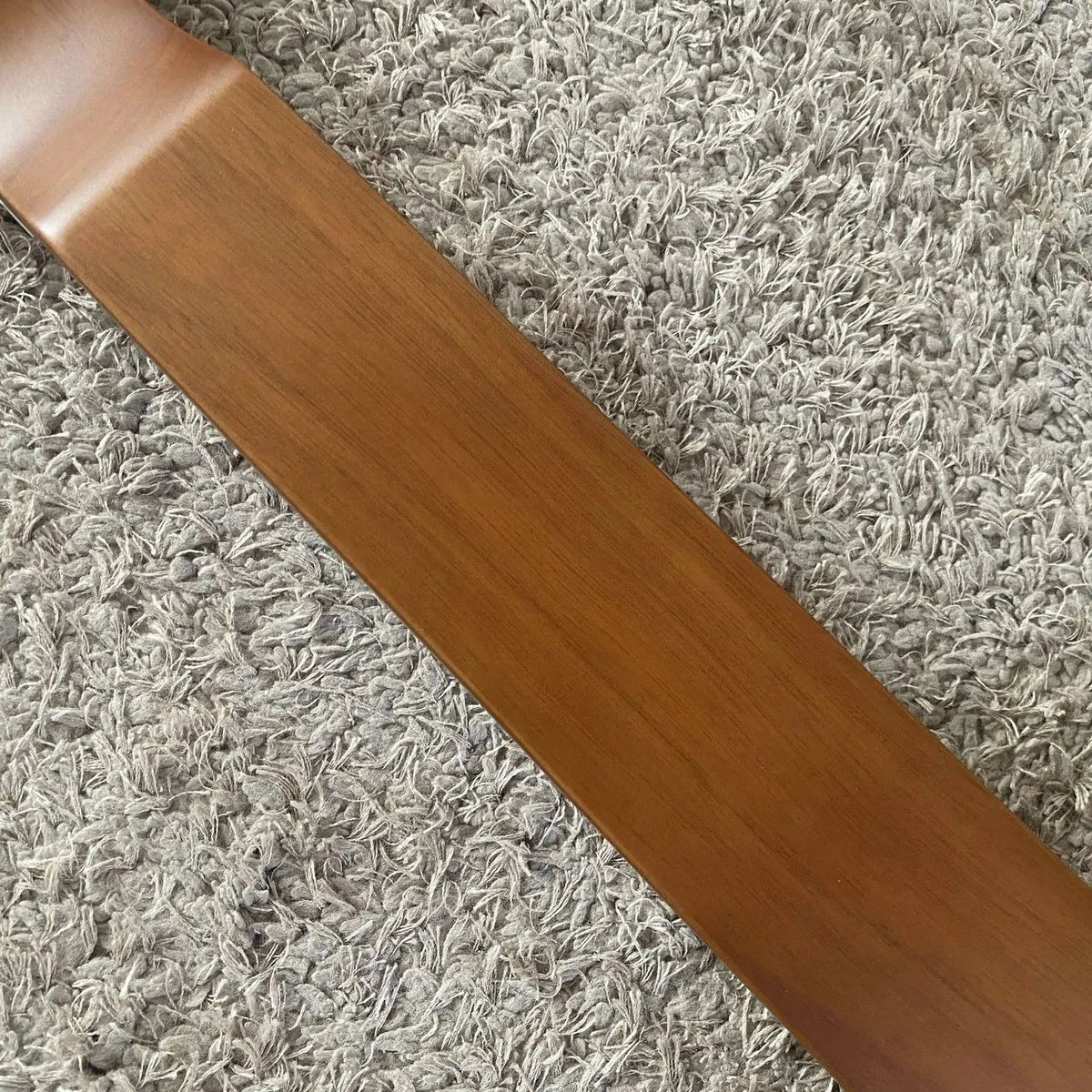 Natural Finish Lap Steel Guitar L596, Okoume Body, P90 Pickup